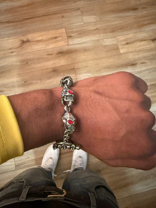 Skull bracelet