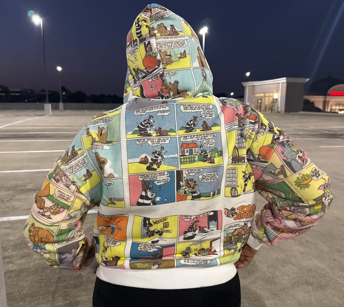 Comic book zip up
