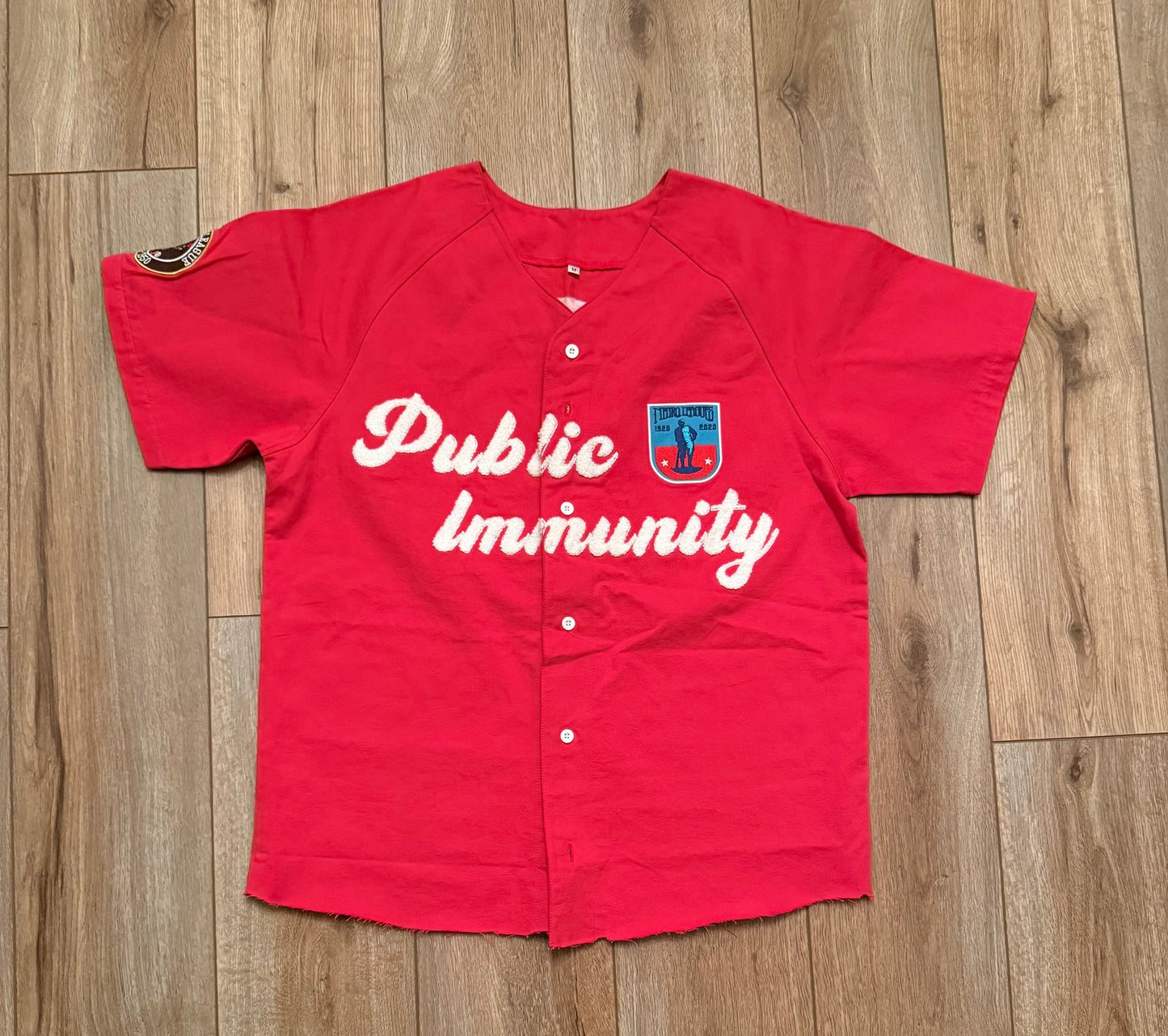 Cropped Baseball jersey