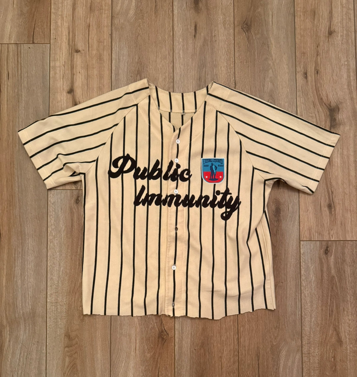 Cropped Baseball jersey